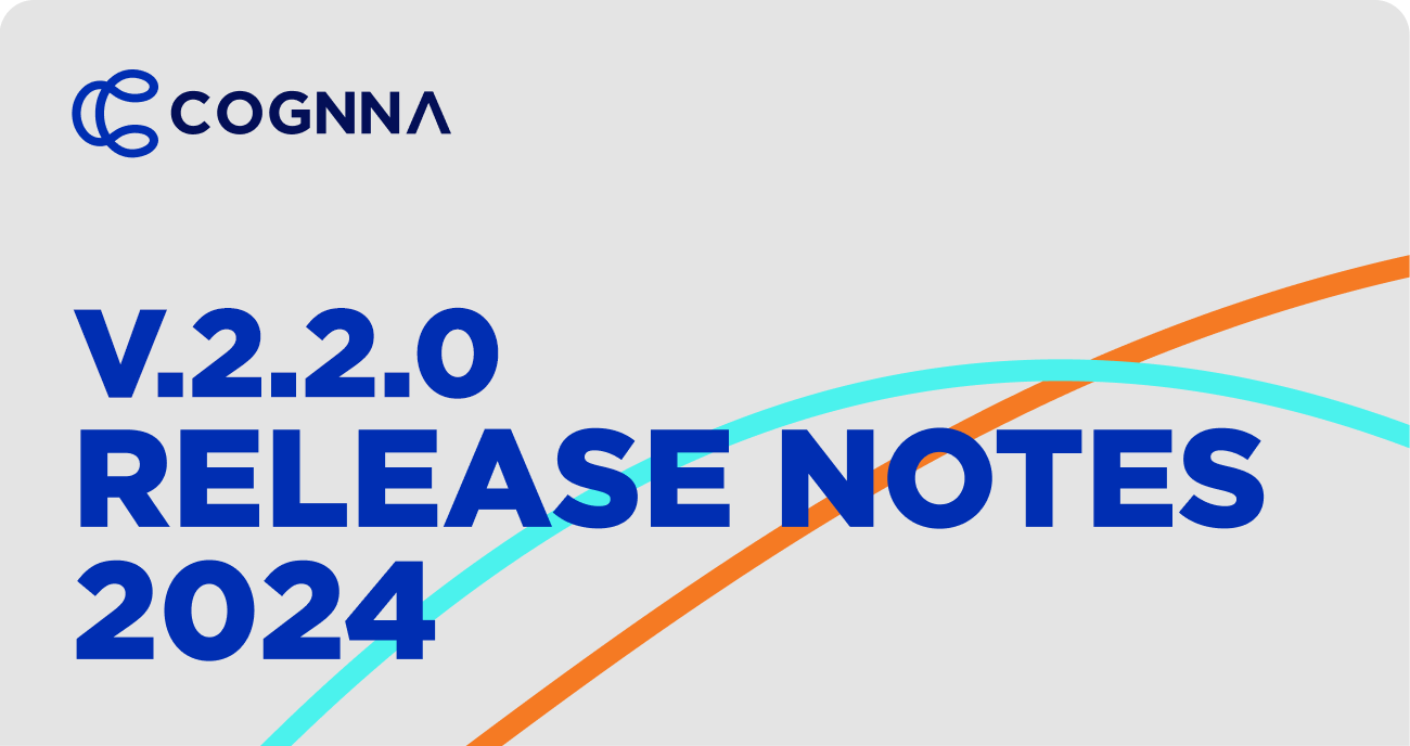V2.2.0 Release Notes » COGNNA
